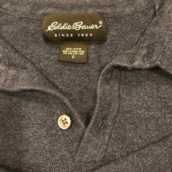 Eddie Bauer collared Henley - Picture 3 of 4